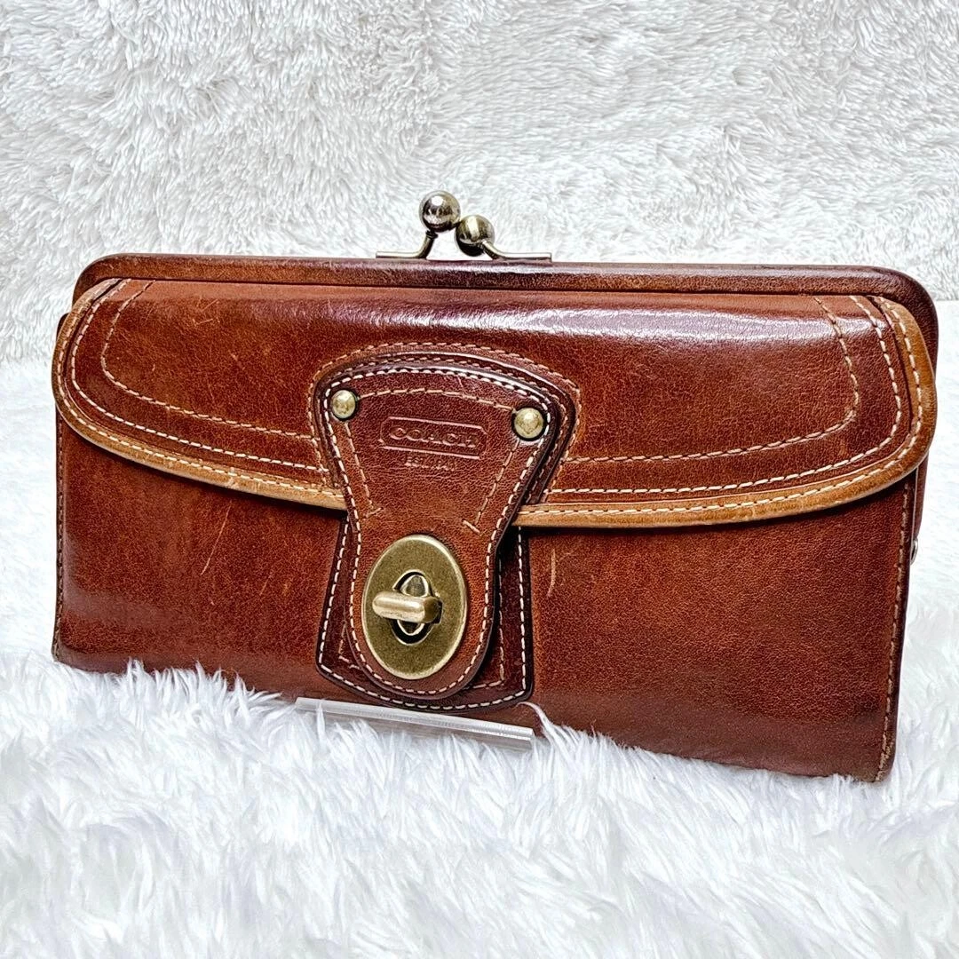 Coach Turnlock Wallet for sale | eBay