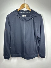 Samshield Men’s Navy Horse Riding Full-Zip Logo Hoodie Size Large