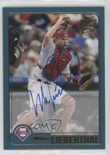 2019 Topps Archives Fan Favorite 2001 Design Mike Lieberthal #FFA-ML Auto 06bg