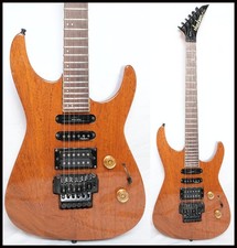 Jackson Super Dinky Custom 90s Japan Natural Brown Mogano Chitarra elettrica
