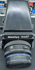 Mamiya rz67 PROFESSIONAL W/110mm 2.8 SEKOR Z AE Prism Finder 120 Film Back MINT 