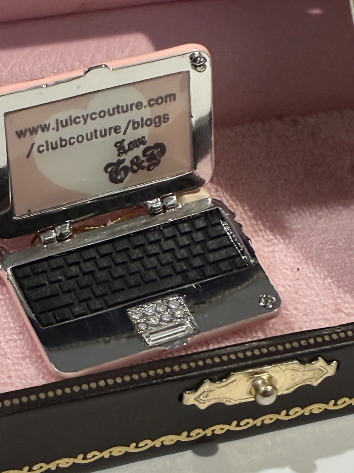 Juicy Couture компьютер подвеска 2008 ограниченного тиража браслет подвеска - Изображение 4 из 4