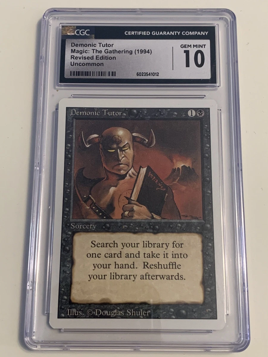Demonic Tutor Magic: The Gathering Near Mint or Better Uncommon