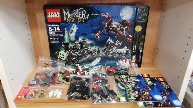 Used, Complete LEGO® Monster Fighters Set 9467 - The Ghost Train - Includes Box!