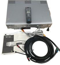Go Video Sonic blue DVD/VHS Dual Deck, w/ Rem...