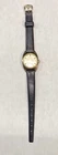 Vintage Timex Mechanical Wind Up Women's Watch 24mm - Leather Strap Water Res.