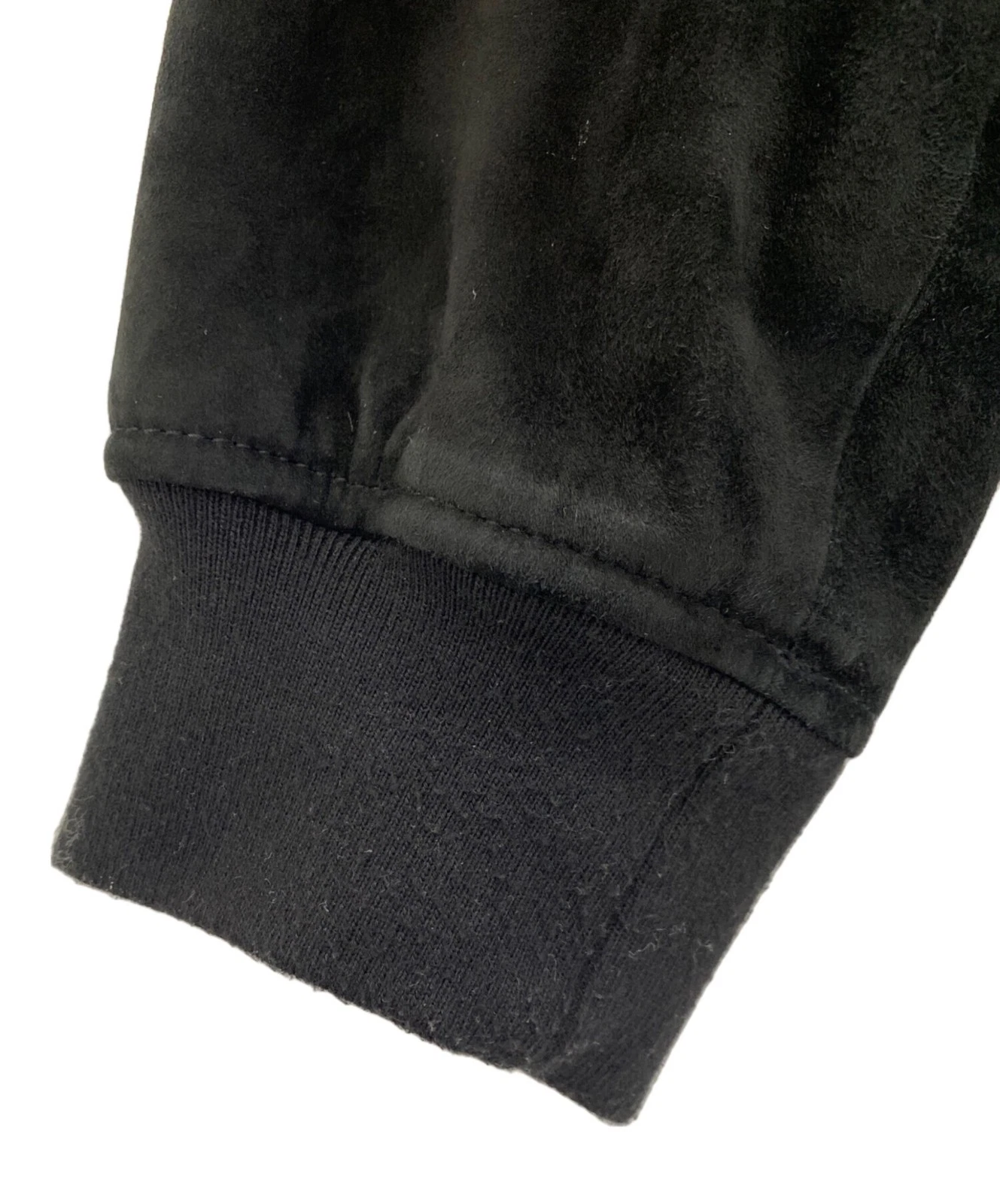 Michael Kors Suede Leather Zip Blouson Jacket Men's Size L Black - product detail image 8