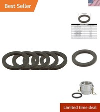 3-Inch Nitrile Camlock Gasket Seal - 5-Pack for Optimal Hose Fitting Performance