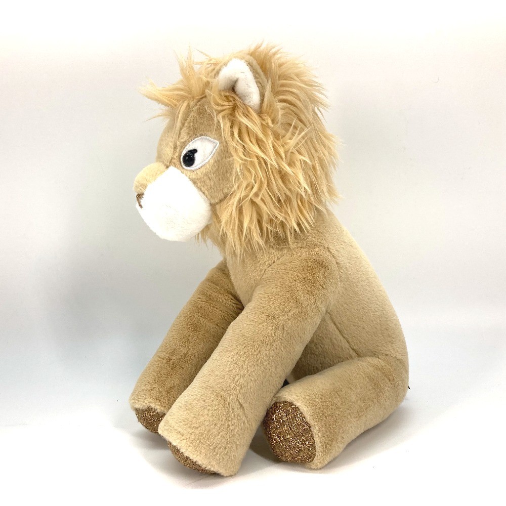 CHANEL COCO CRUSH Lion Novelty Interior Doll Plush Doll Beige