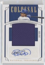 2019 Panini National Treasures Holo Gold 30/99 Adalberto Mondesi #CS-AM Auto 1u6