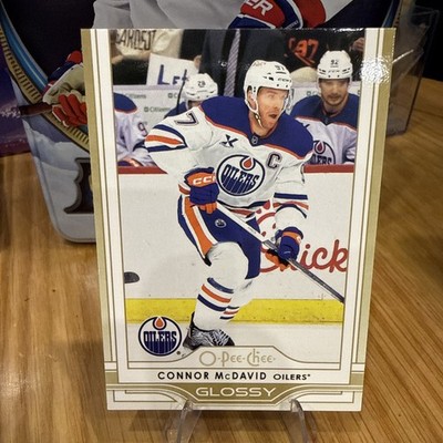 2025-26 Upper Deck Series 2 Connor McDavid O-Pee-Chee Gold Glossy Oilers OG-47 