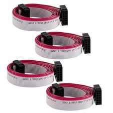 IDC, cavo a nastro a 10 Pin 10, 50 cm, 4 pezzi
