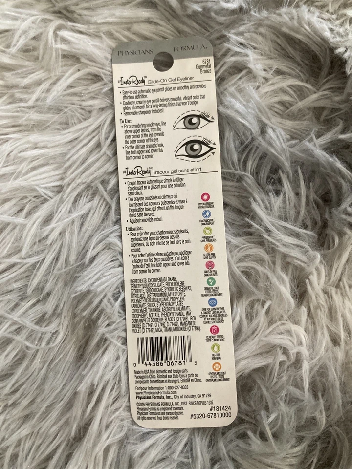 SEALED Physicians Formula Glide On Gel Eyeliner #6781 Gunmetal Bronze - Image 4 of 4