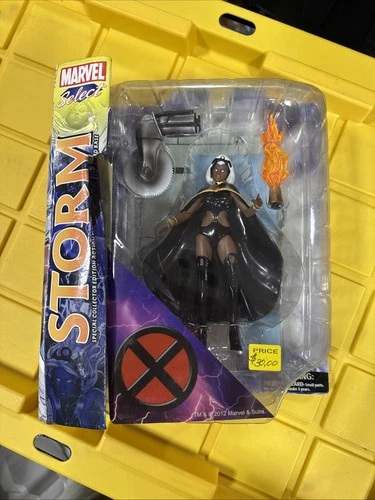 Marvel Diamond Select Storm Action Figure 7" New in Box Sealed Box Damaged HSH