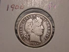 1906 BARBER DIME F + ORIGINAL COIN POPULAR DATE PQ SHIPS FREE
