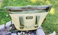 RARE Yeti Coolers Hopper Two 30 Tan/Green/Orange Retired Color
