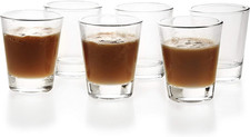 Bcnmviku 1.5 Oz Shot Glasses Sets with Heavy Base, Clear Shot Glass (6 Pack)