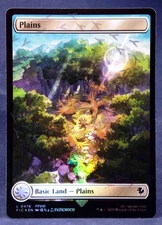 Plains (Chocobo Track FOIL) MTG Commander: Final Fantasy - NM 0478