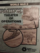 Pacific Theatre of Operations board game by SPI