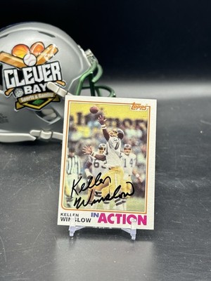 Kellen Winslow Autographed Signed 1982 Topps #242 Chargers IP Auto No COA (JDD)