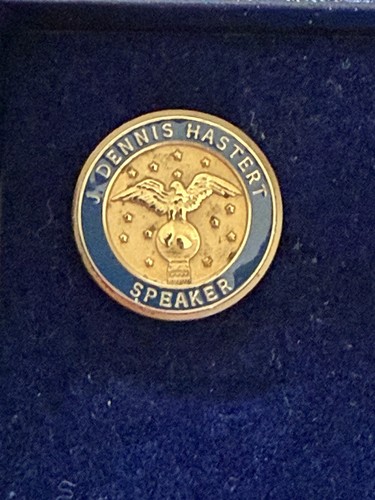 US House Speaker J Dennis Hastert Cufflinks US Congress RARE