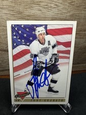1994 Topps Premier Gold #504 Tony Granato - Los Angeles In-Person ON-CARD AUTO