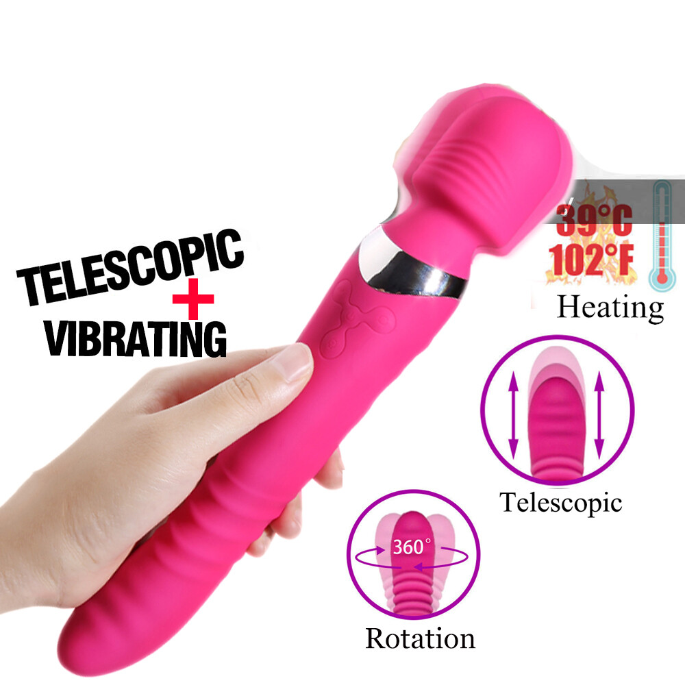 Powerful-Thrusting-Rabbit-Vibrator-G-Spot-Clit-Dildo Couple Sex Toys-for  Women