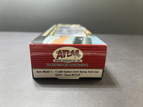 HO Atlas - GATX - 17,600 Tank Car #73127 NEW L.364 - Picture 4 of 4
