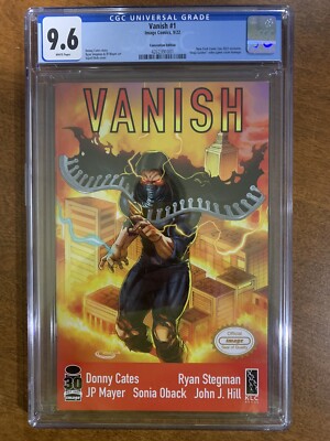  Vanish #1 - CGC 9.6 - Sajad Shah NYCC 2022 Edition - Cates & Stegman - Homage
