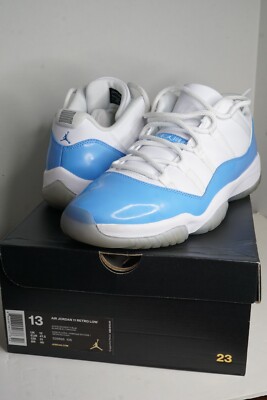 NIKE Air Jordan 11 Retro Low White/University Blue 528895 