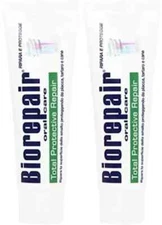 2 Pcs BioRepair Total Protection Toothpaste  SALE No Flouride Cavity Remineraliz