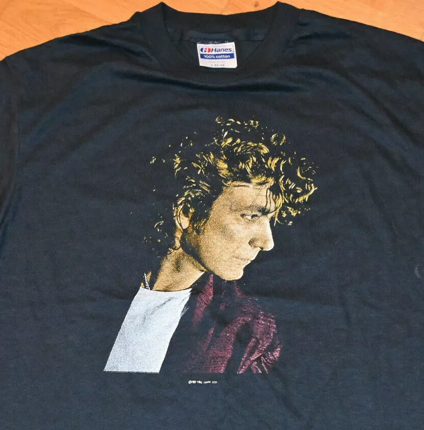 *1985 ROBERT PLANT* vintage rock concert tour tee t-shirt (L) 80's Led  Zeppelin