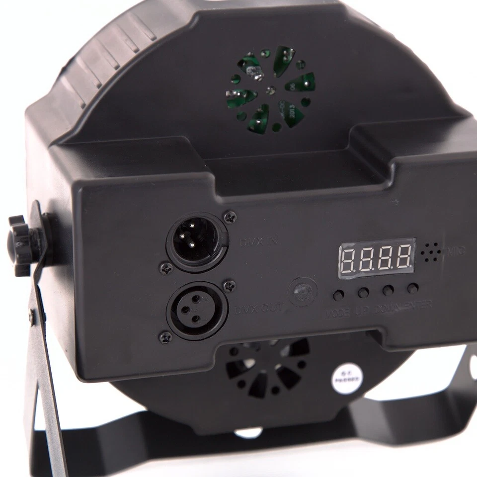 ETEC LED PAR 56 18x3W RGB DMX Scheinwerfer Party Disco DJ Bühne Show Effekt - Bild 4 von 4