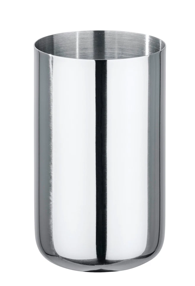 2er SET Edelstahl Zahnputzbecher Zahnbürsten Becher Behälter Badbecher Onna - Bild 2 von 3