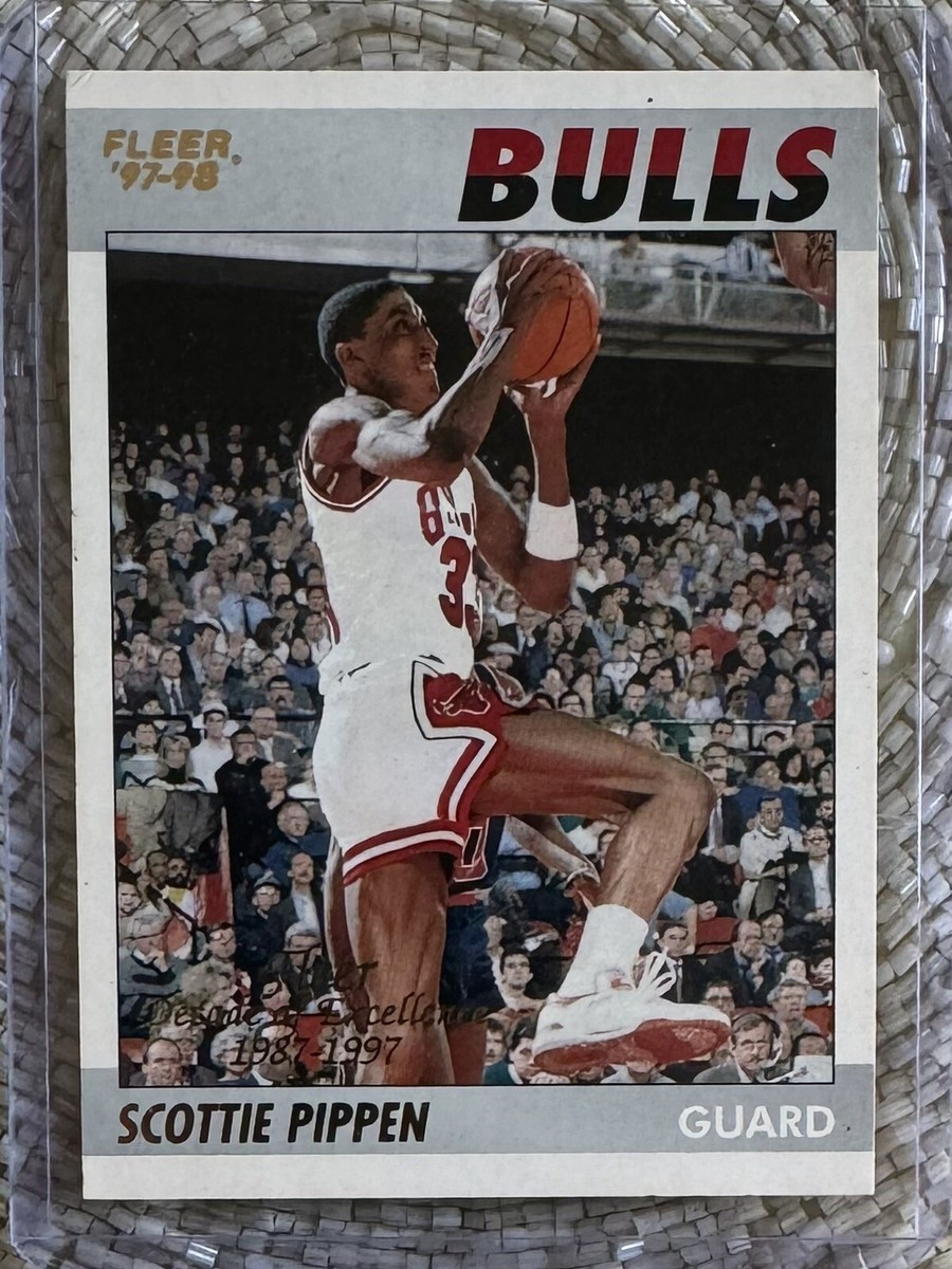 1997-98 Fleer Decade of Excellence Scottie Pippen | eBay