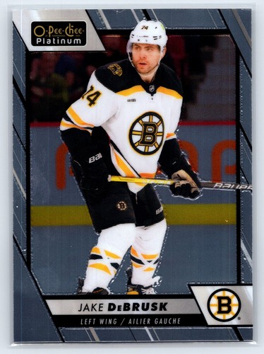 2023 O-Pee-Chee Platinum Jake DeBrusk #44 card
