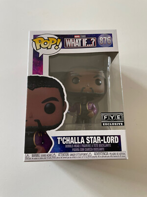 Funko POP! Marvel: What If...? - T'Challa Star-Lord (FYE) #876