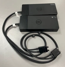 Lot of (5) Dell WD19DCS K20A001 USB-C HDMI Docking Station No Power Supply