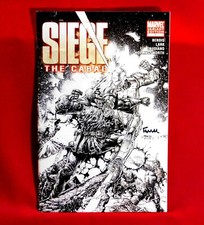 SIEGE THE CABAL #1 VARIANT EDITION IRON PATRIOT SIGNED BY ARTIST DAVID FINCH