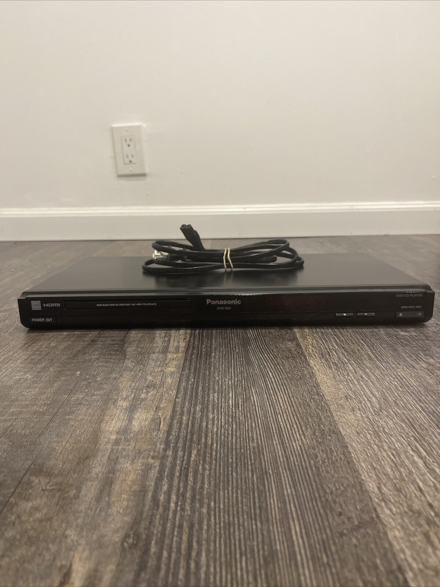 Panasonic DVD-S54 DVD Player Black Tested & Working No Remote | eBay