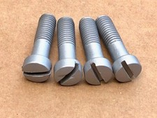 Set of 4 Original Singer Treadle Sewing Machine Side Frame Attaching Screws