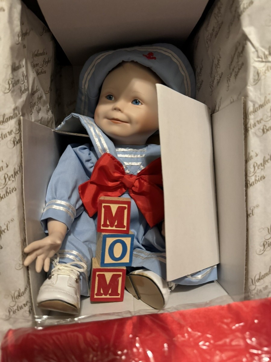 AMANDA Yolanda Bello Picture Perfect Babies Porcelain Doll COA