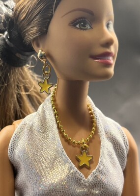 Barbie/Sindy. 12 Inch Dolls Handmade Jewellery Earrings Necklace Accessories BN