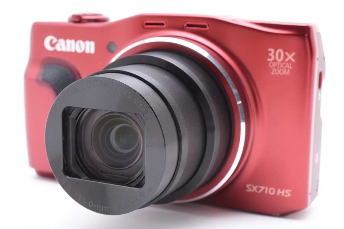 元箱付き】Canon PowerShot SX710HS レッド Amazon | Canon