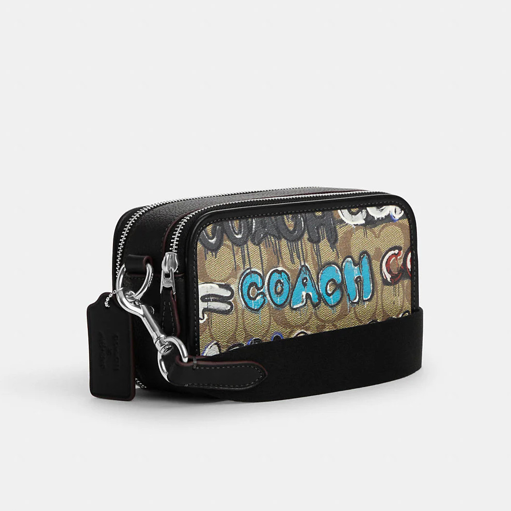 NWT Coach Wyatt Crossbody In Signature Canvas | eBay 