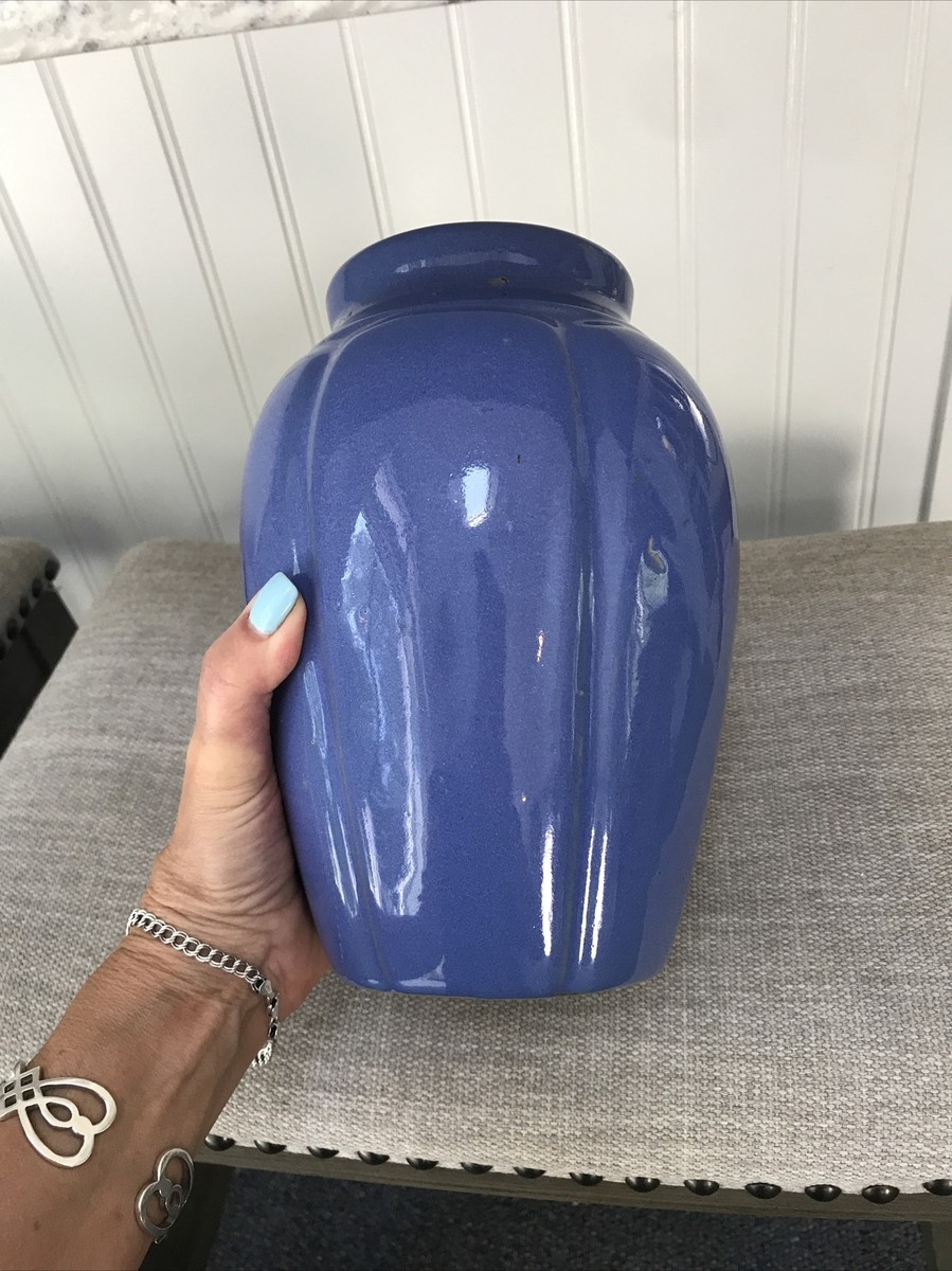 Zanesville Stoneware 1930s Vintage Arts&Crafts Pottery Cornflower