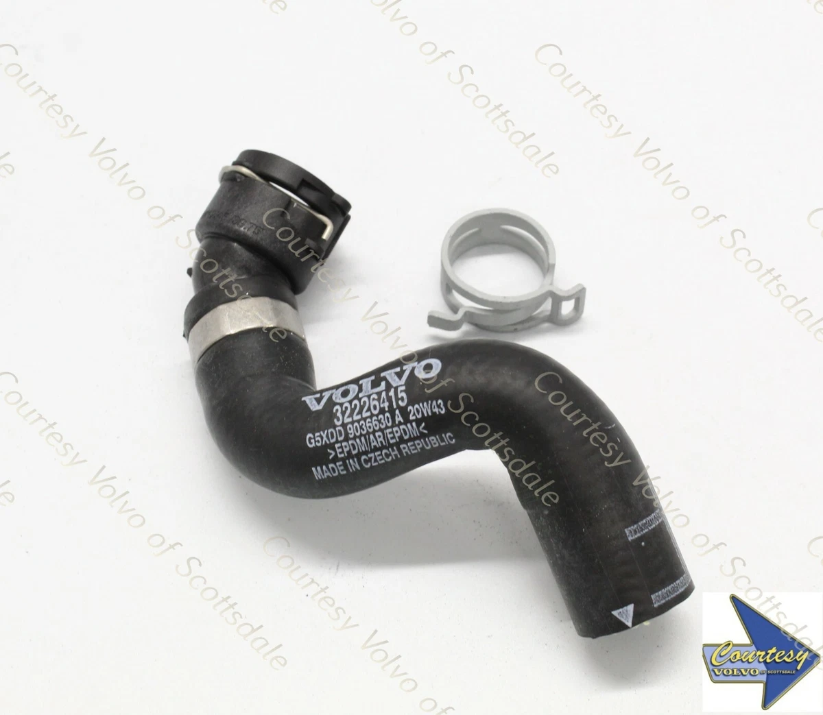 GENUINE VOLVO Factory OEM High Voltage Coolant Heater Inlet S60 