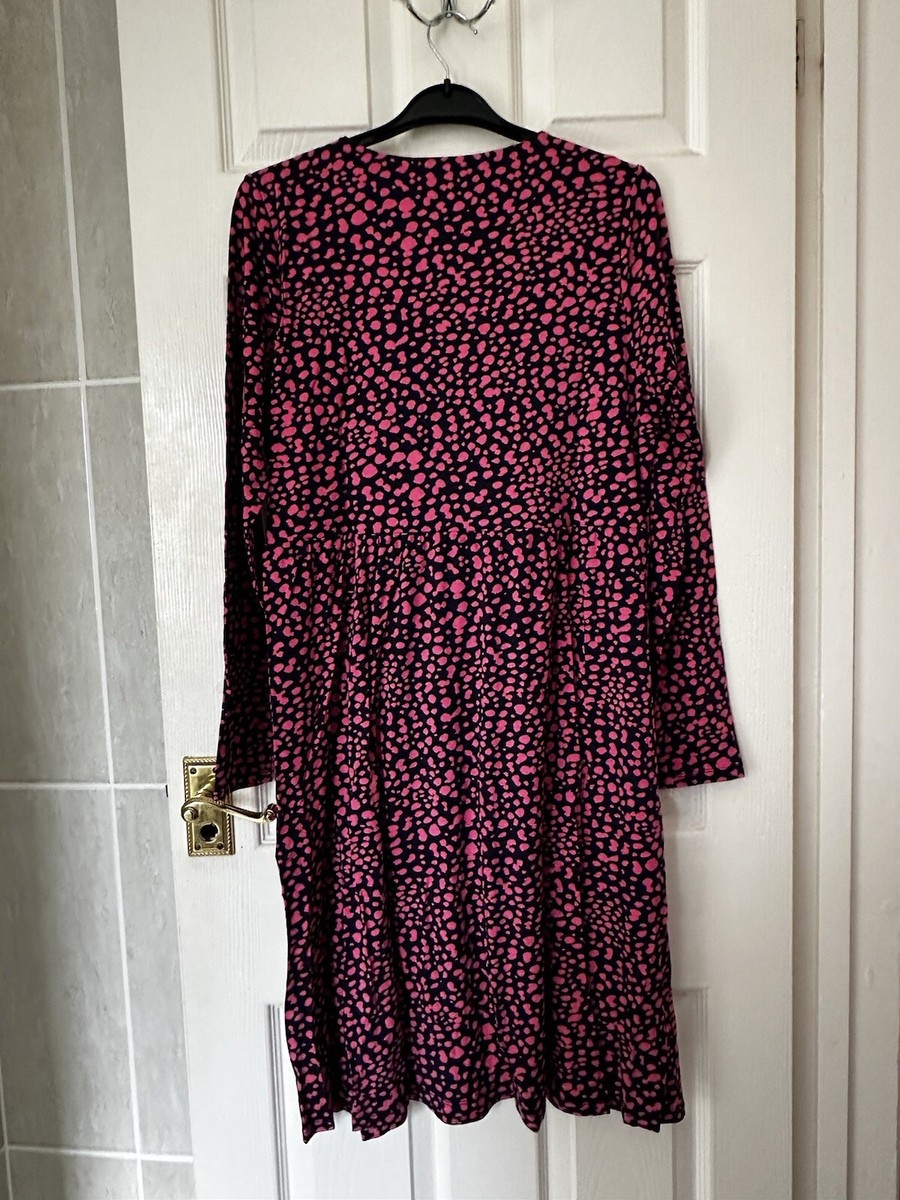 open lace back dress Colorful Leopard Print Frock Style Dress