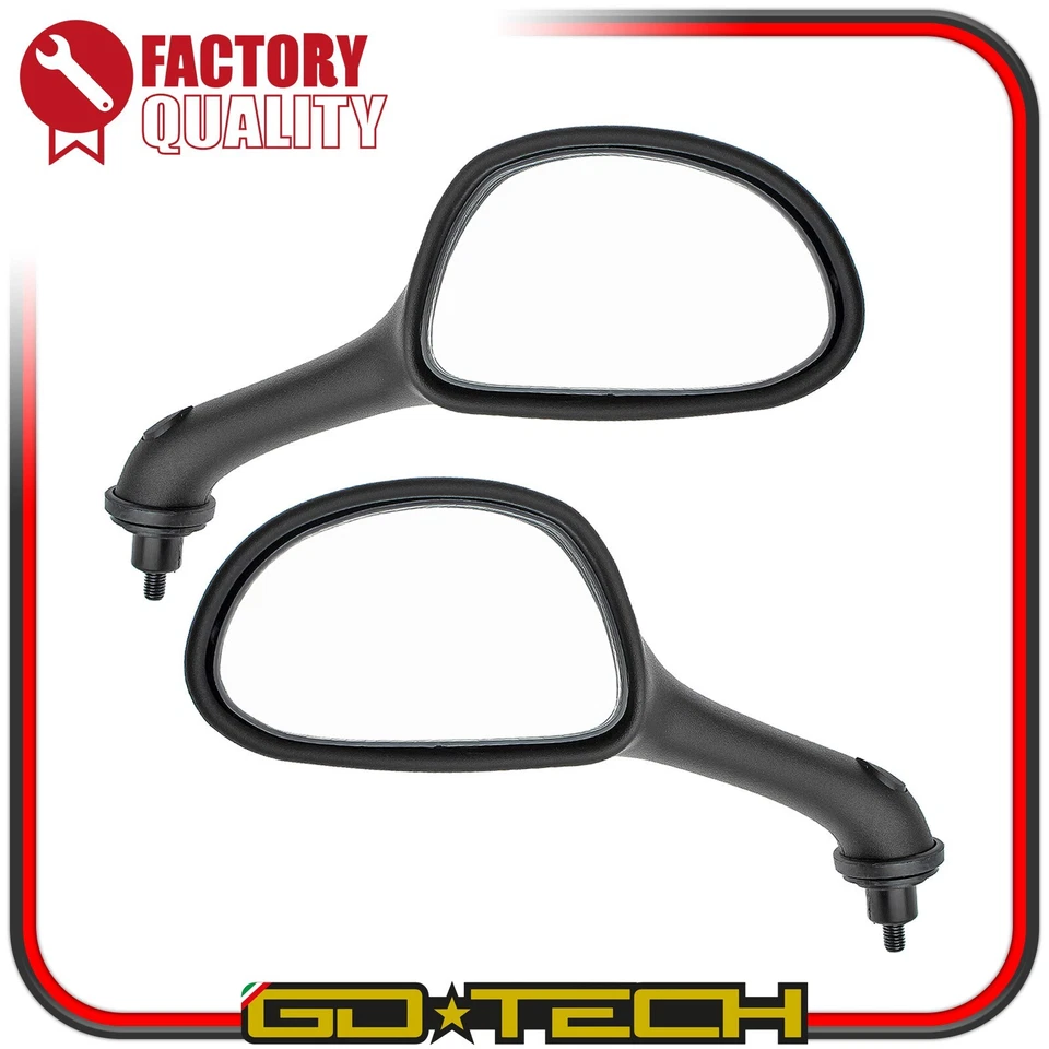 COPPIA SPECCHIETTI RUNNER 50 SP FX FXR VX VXR 125 180 200 SPECCHI RETROVISORI - Immagine 2 di 4
