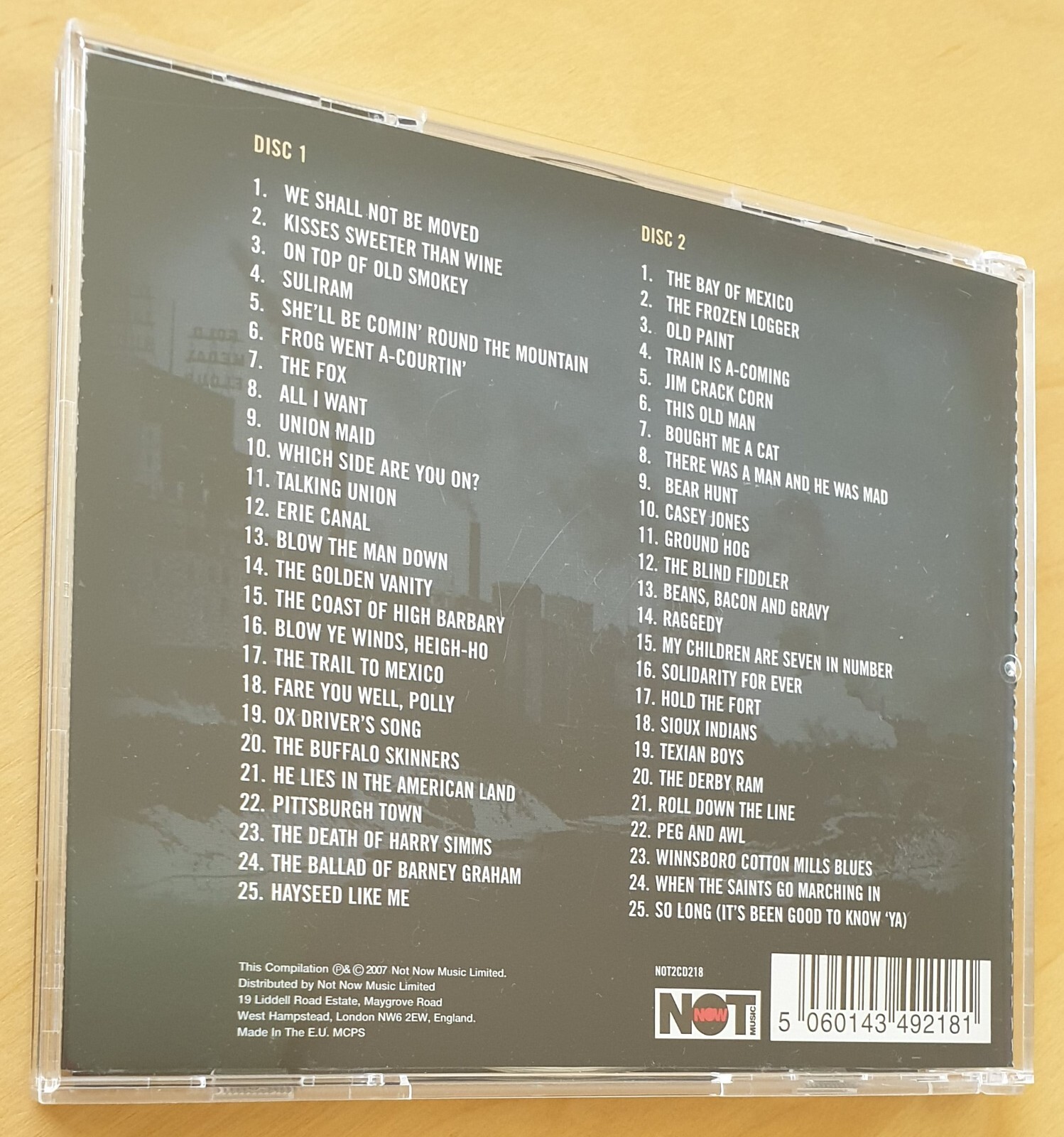 American Industrial Ballads by Pete Seeger (CD, 2 Discs, 2007) eBay